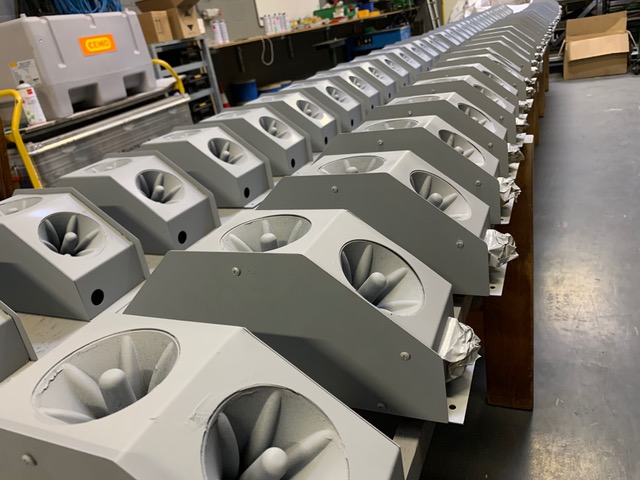 TP-3W PIEÈZO  ULTRA SOUND 3 weg Pieèzo\'s  uit gelakt (verzinkt)staal