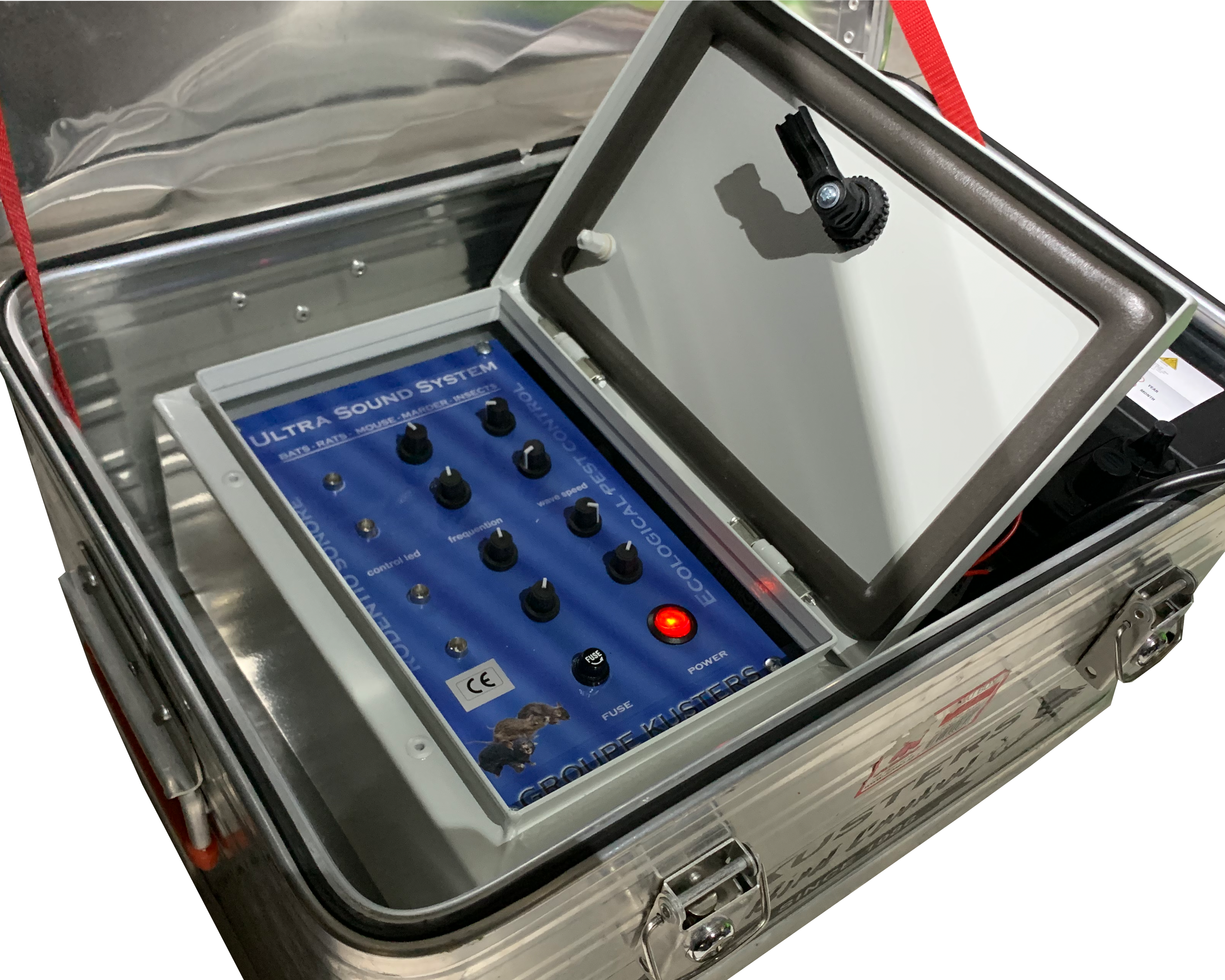 ULTRA SOUND GENERATOR UNIT ODR SOLAR 2 Voor buiten.